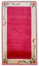 Hand-tufted wool rug "Blütenbordüre" Tisca 1980s France