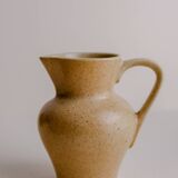 Small speckled stoneware milk jug