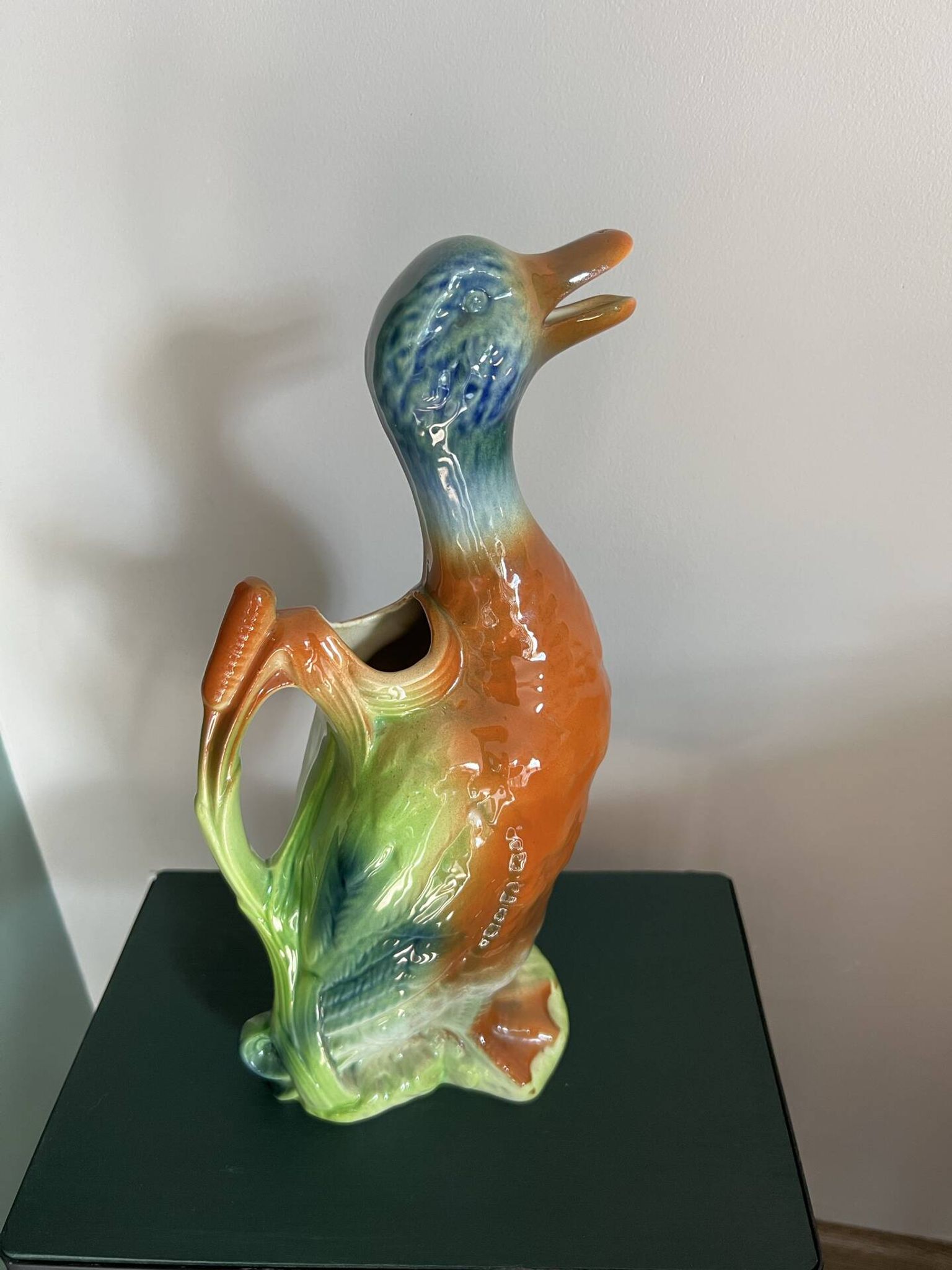 Jug / Pitcher Vintage Mallard Duck Saint-Clément France (Model 749)