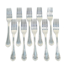 10 fish forks christofle model spatours