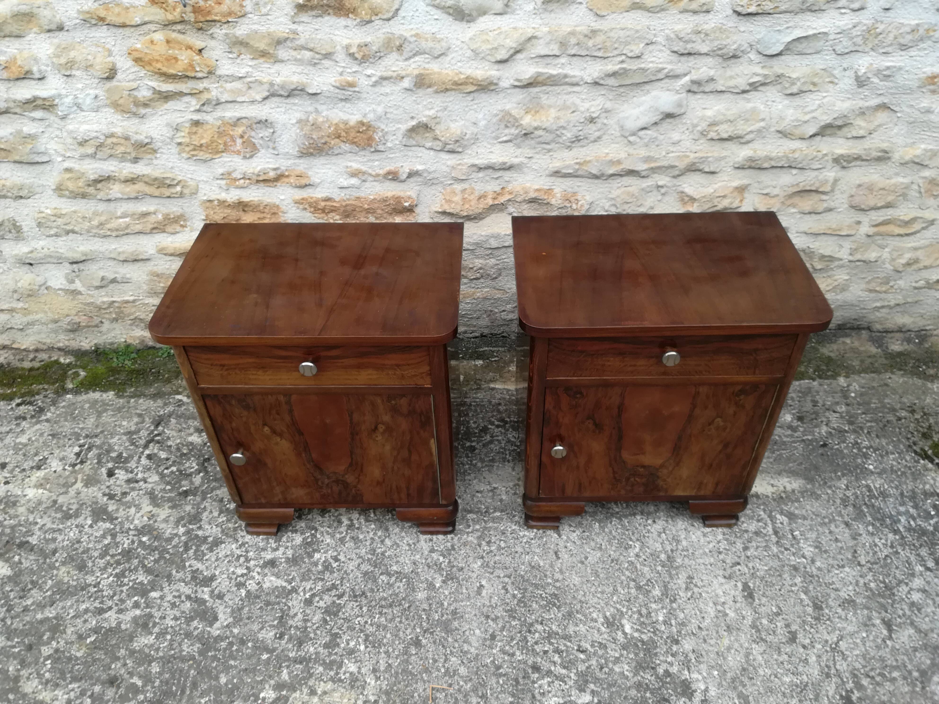 Pair of bedside tables