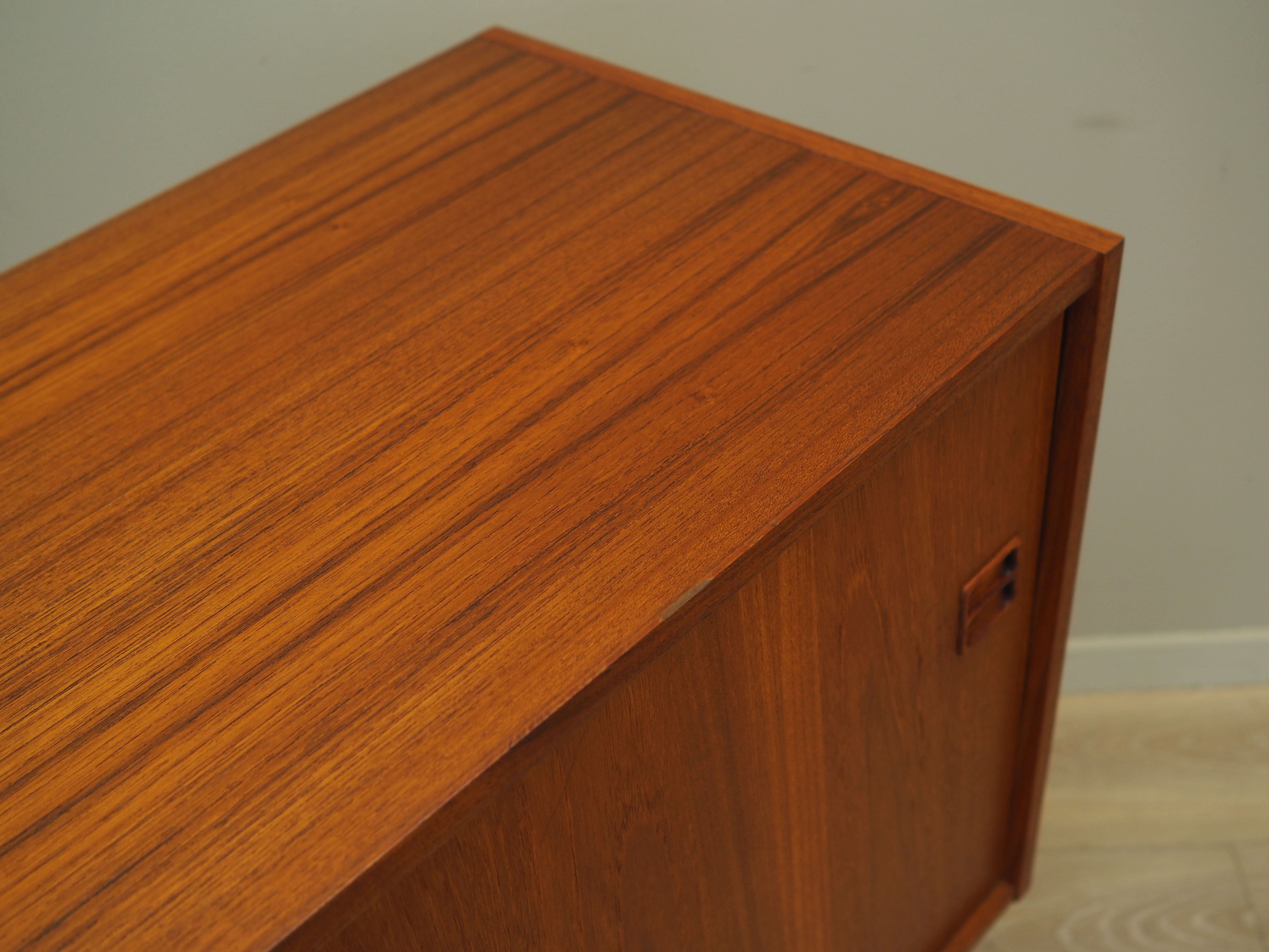 Teak cabinet, Danish design, 1970s, production: Denmark