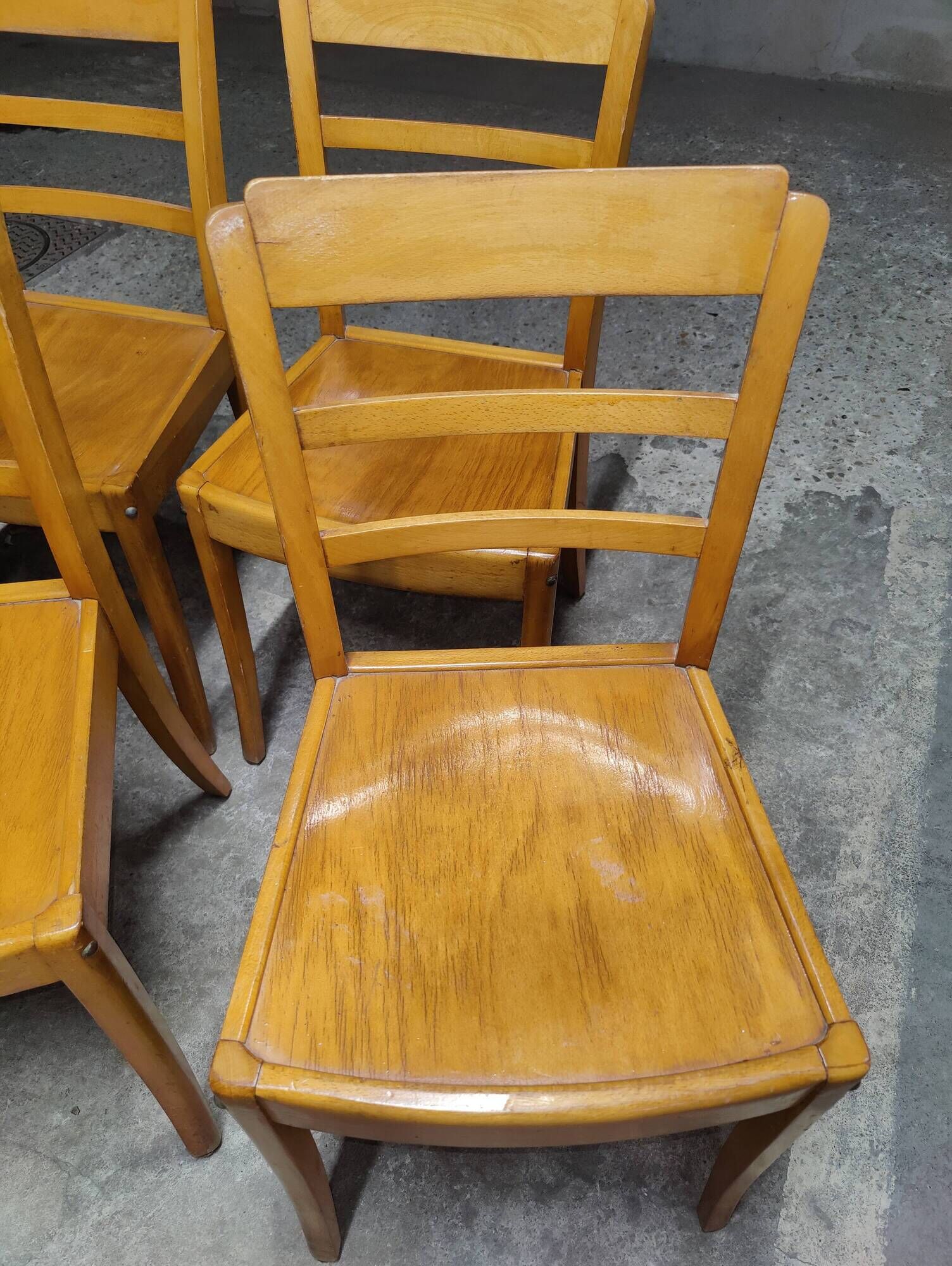 Chaises Luterma bois reconstruction