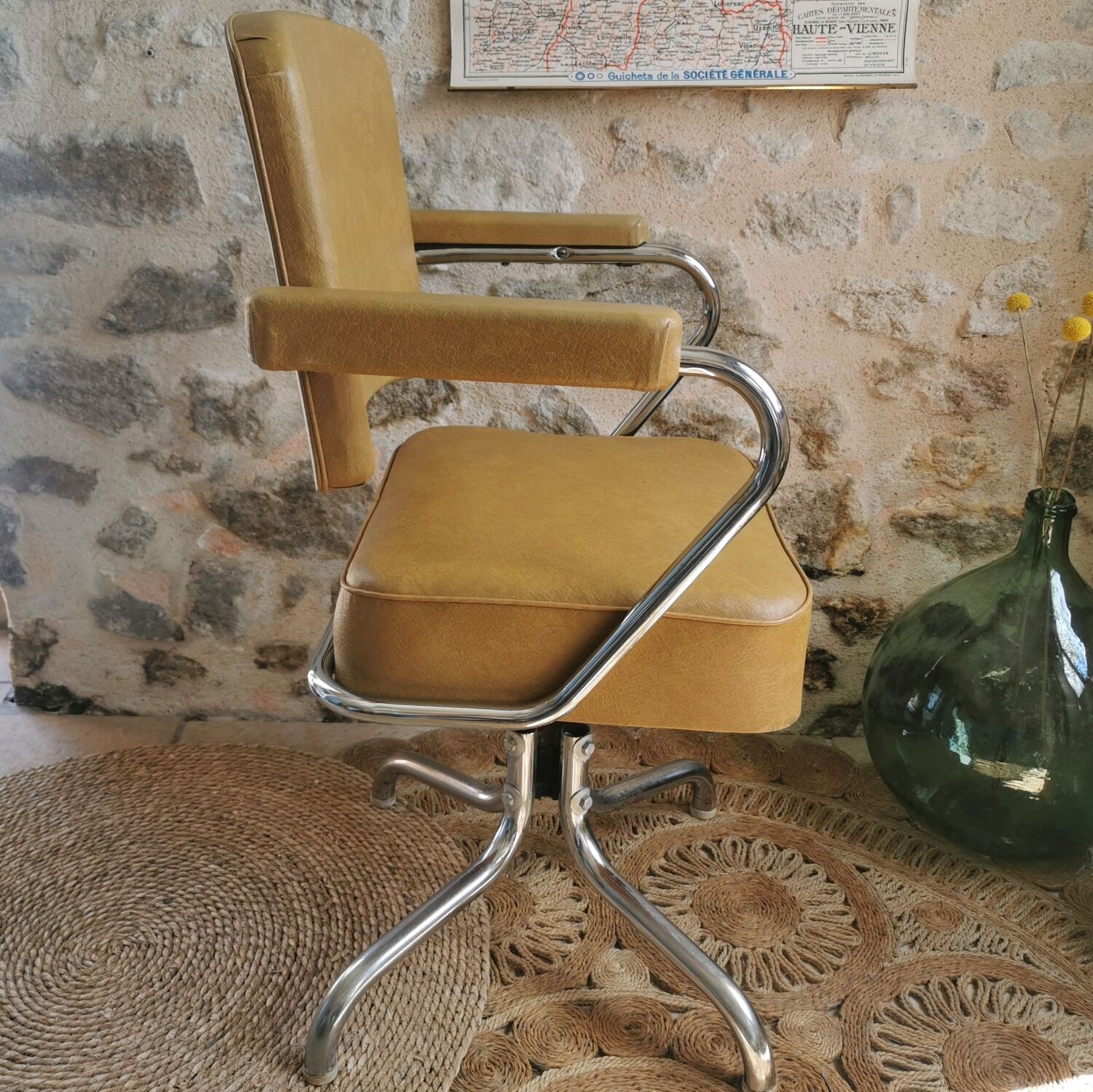 Vintage office chair, 60s/70s