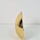 Vintage Half Moon Wall Lamps in Brass, 1980, Set of 3