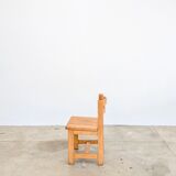 Scandinavian pine chairs, set of 4