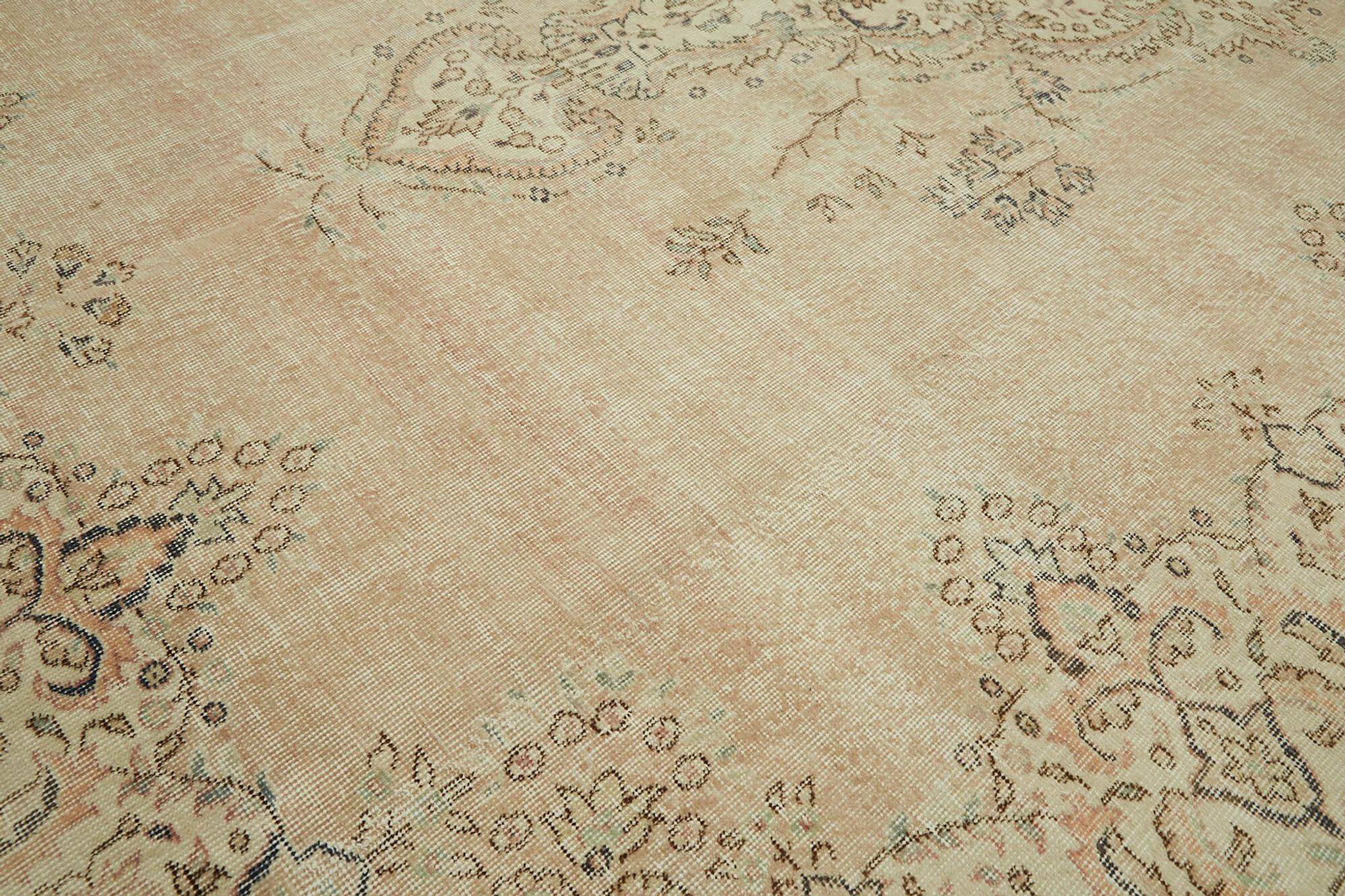 Tapis en laine 240 cm x 372 cm laine beige