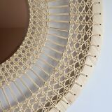 Decorative mirror in sun canning