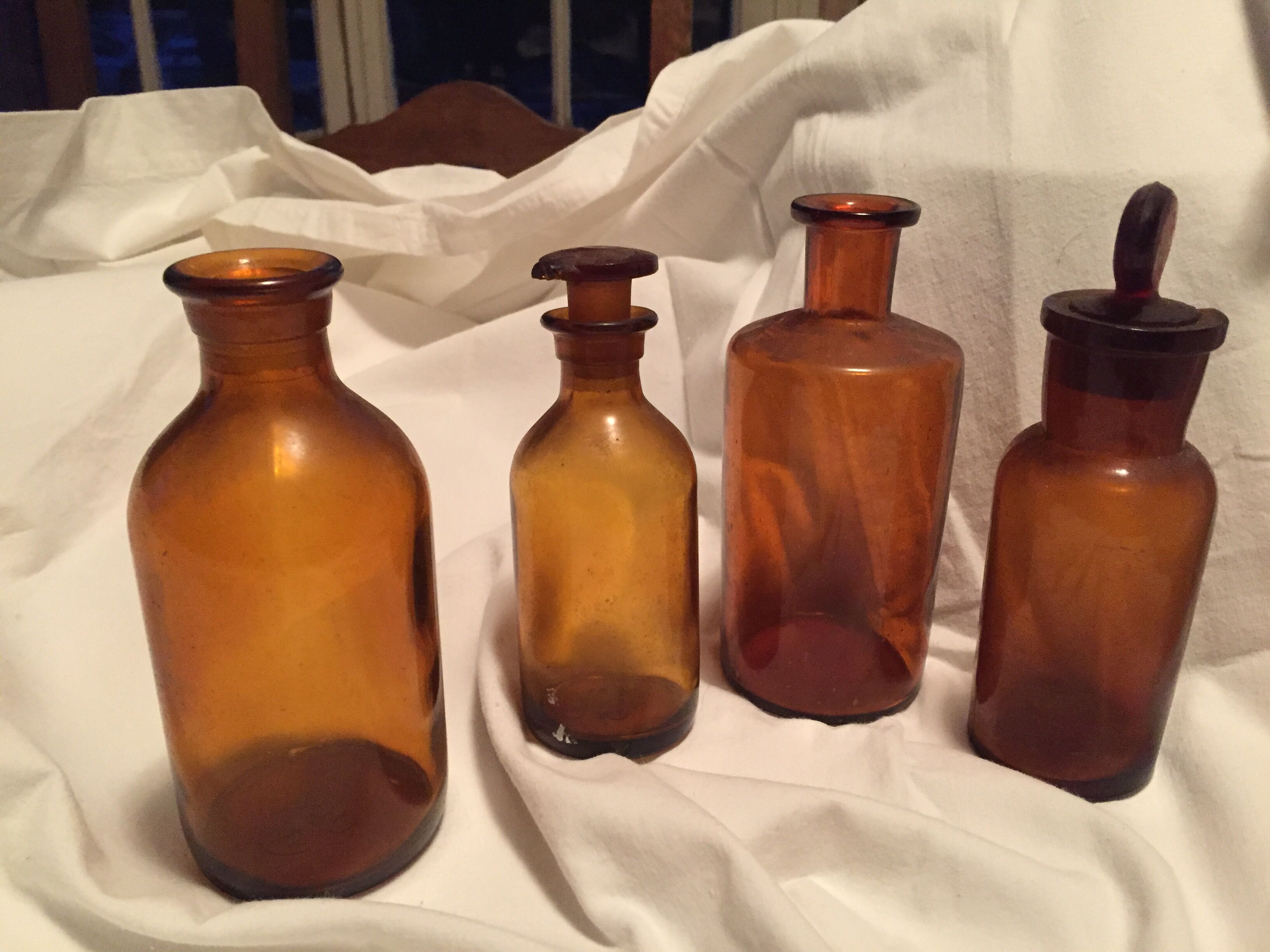 Lot of old bottles