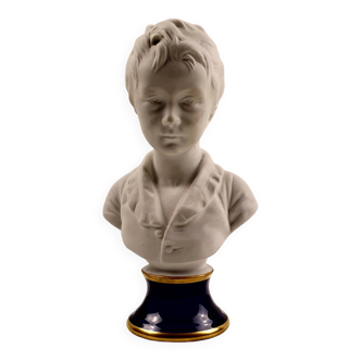 Porcelain children's bust of Limoges Tharaud