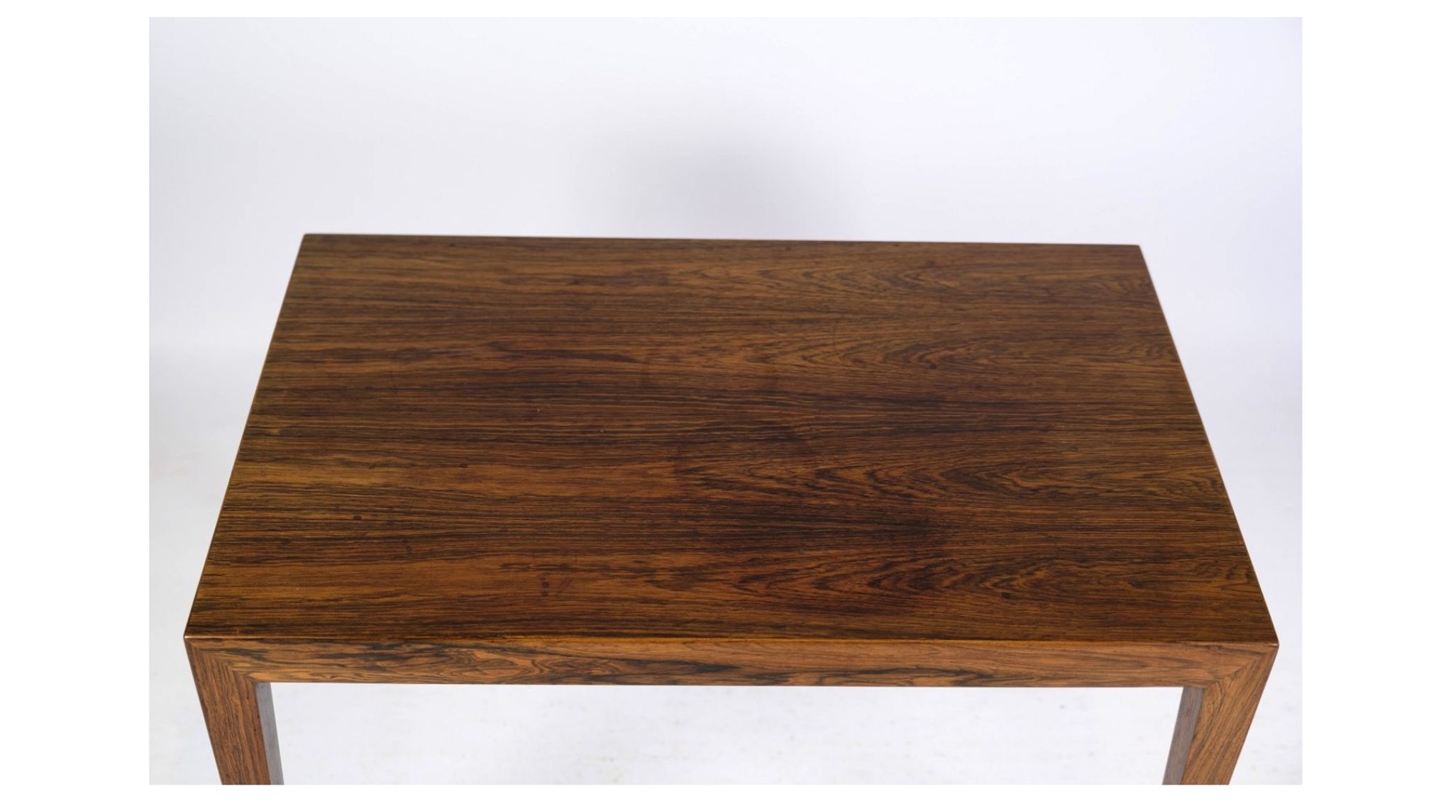 Table d’appoint en palissandre conçue par Severin Hansen de Haslev Furniture Factory