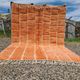 Mrirt Moroccan rug orange terracotta 300x250 cm – geometric pattern