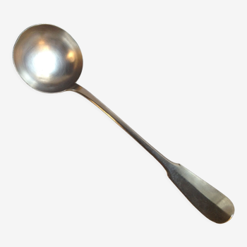 Christofle ladle in silver metal, Cluny model, BC Numerer