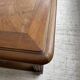 Solid walnut farmhouse castle table 1900 XXL