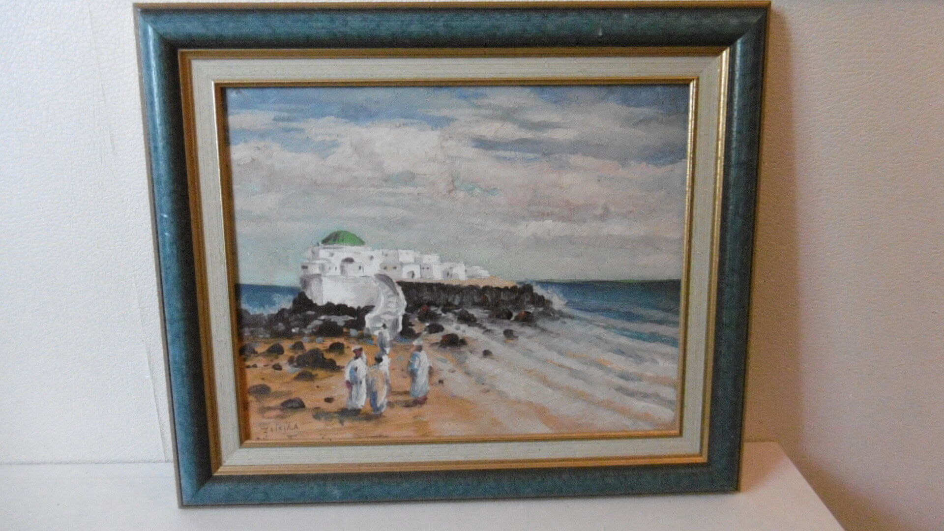 Orientalist painting signed