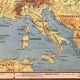 Old school map Hatier Brunhes 1, 1930 - Central Europe