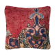 Vintage Turkish Rug Cushion Cover , 45 x 45 cm
