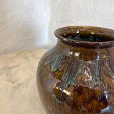 Vase en grès vernissé