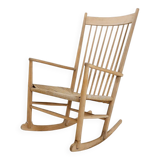 Hans Wegner J16 Rocking chair by Kvist Mobler A/S, Denmark 1970