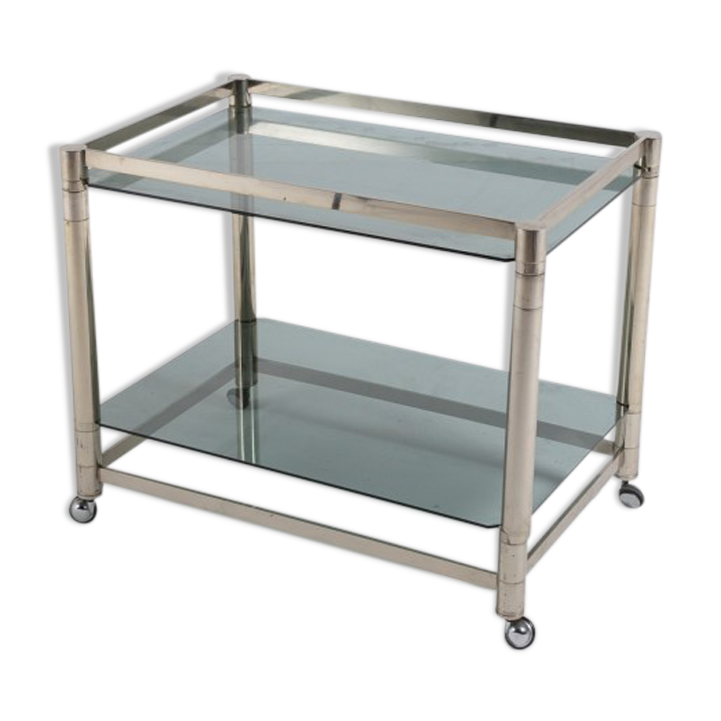 Italian chrome-plated steel service, 1970s