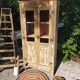 Renovated antique wooden wardrobe