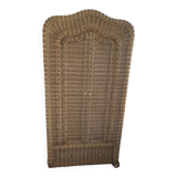Vintage Rattan Wardrobe 1970s