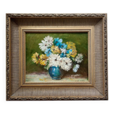 Oil painting : floral by Pearl Geddis