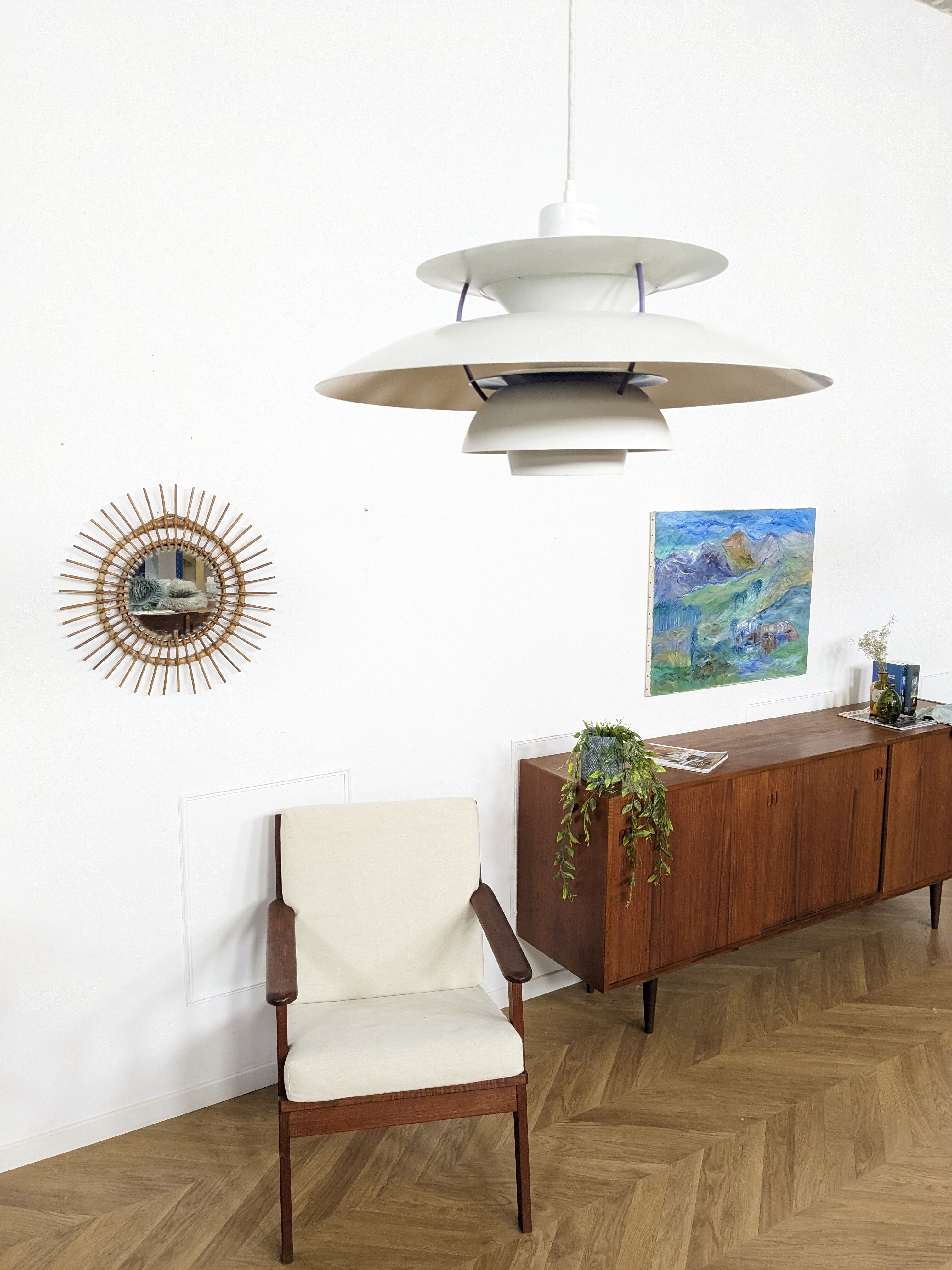 Vintage PH5 pendant light edited by Louis Poulsen