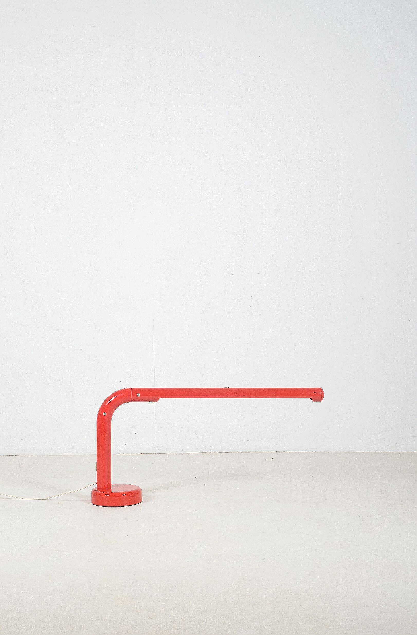 Swedish Tube desk lamp designed by Anders Pehrson for Atelje Lyktan, '70