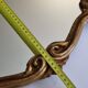 Vintage rocaille style mirror in stucco and wood 80 cm