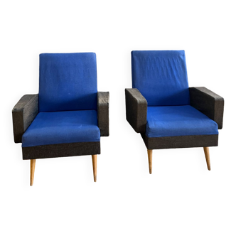 Pair of 70s armchairs