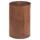 Authentic leather wastebasket/bin by Carl Auböck from the mid-20th century.