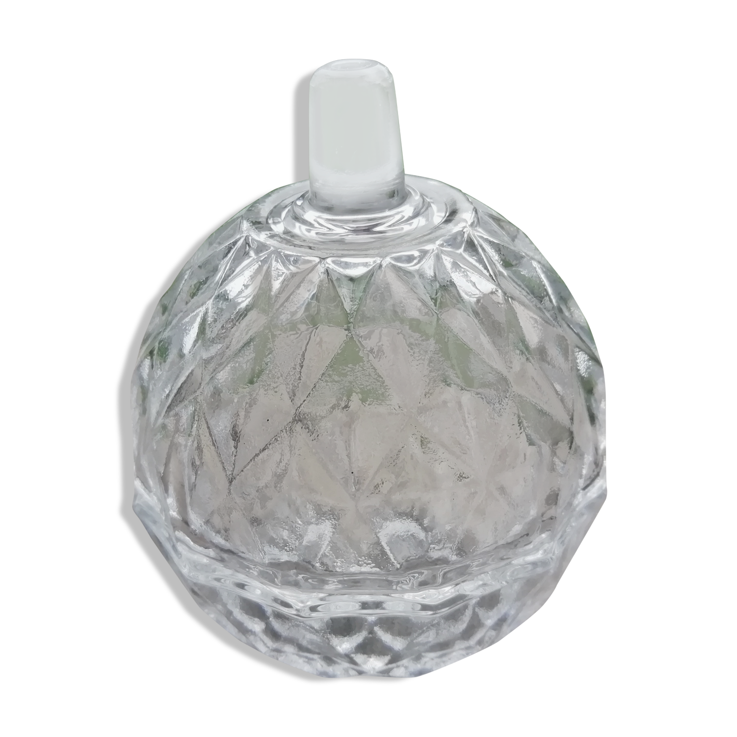 Small chiseled glass candy