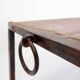 Brutalist Spanish Iron and Tile Coffee Table - circa 1920s