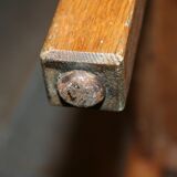 Vintage English bedside wood small format