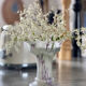 Vase vintage en pâte de verre