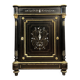 Superb support furniture Boulle era Napoleon III lacquered black around 1850