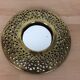 Miroir rond laiton Oriental 28 cm