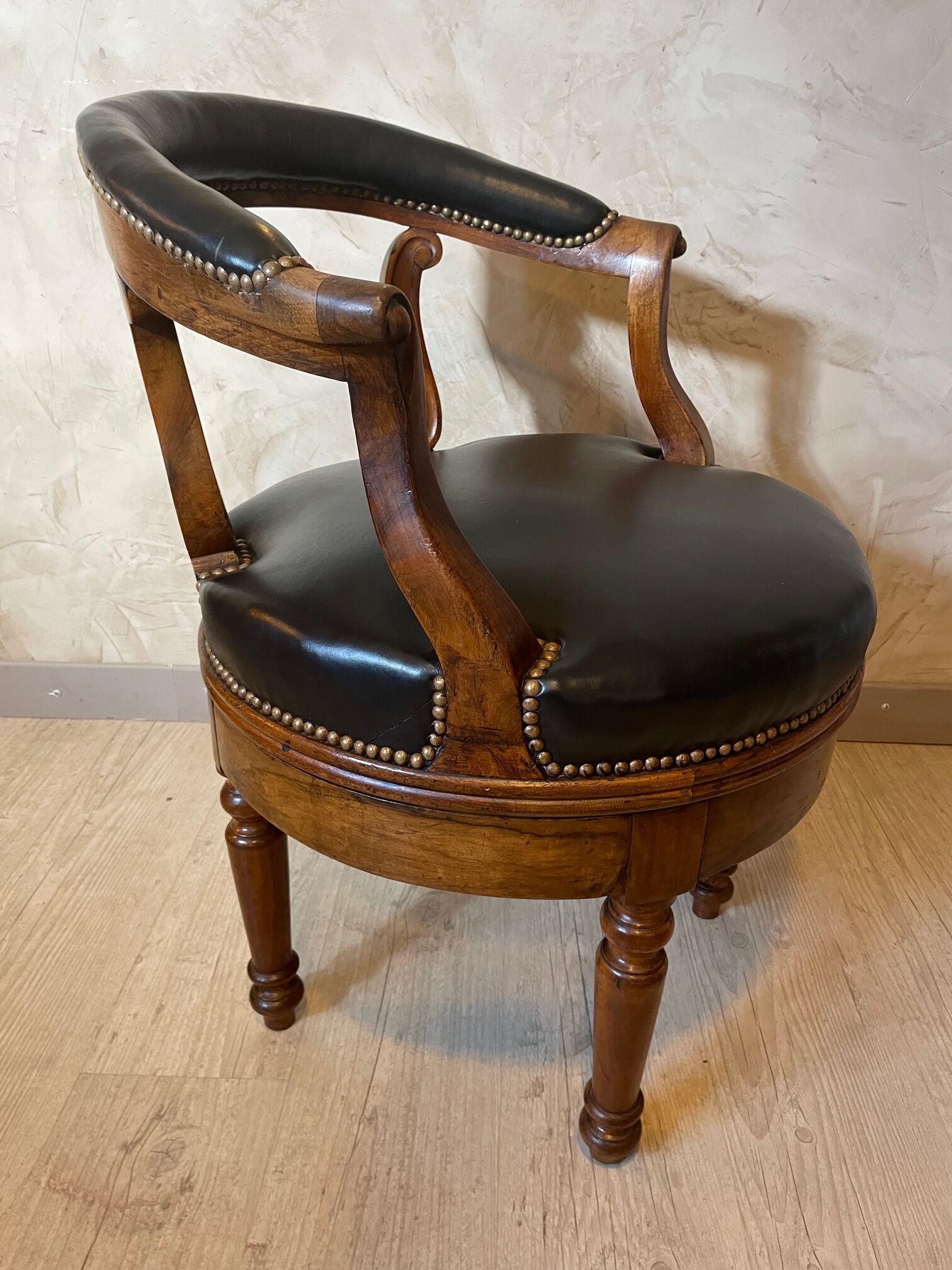 Leather office chair