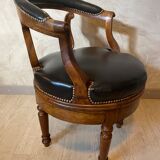 Leather office chair