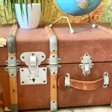 Big vintage travel trunk