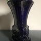 Vintage Cobalt Blue Fish Vase - Ricard Ceramics Workshop