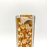 Vintage vase, Julia Glassworks, Poland, 1960s