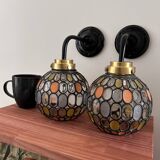 Pair of vintage wall sconces