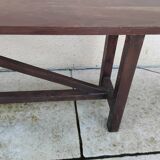 Large vintage wooden bench