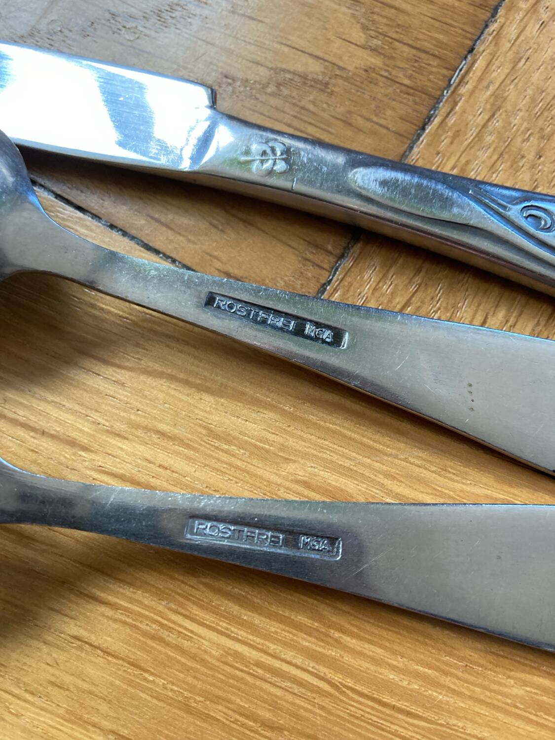 Old children's cutlery