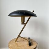 Vintage mid century Decora Z Lamp by Louis Kalff for Philips, Belgium, 1950