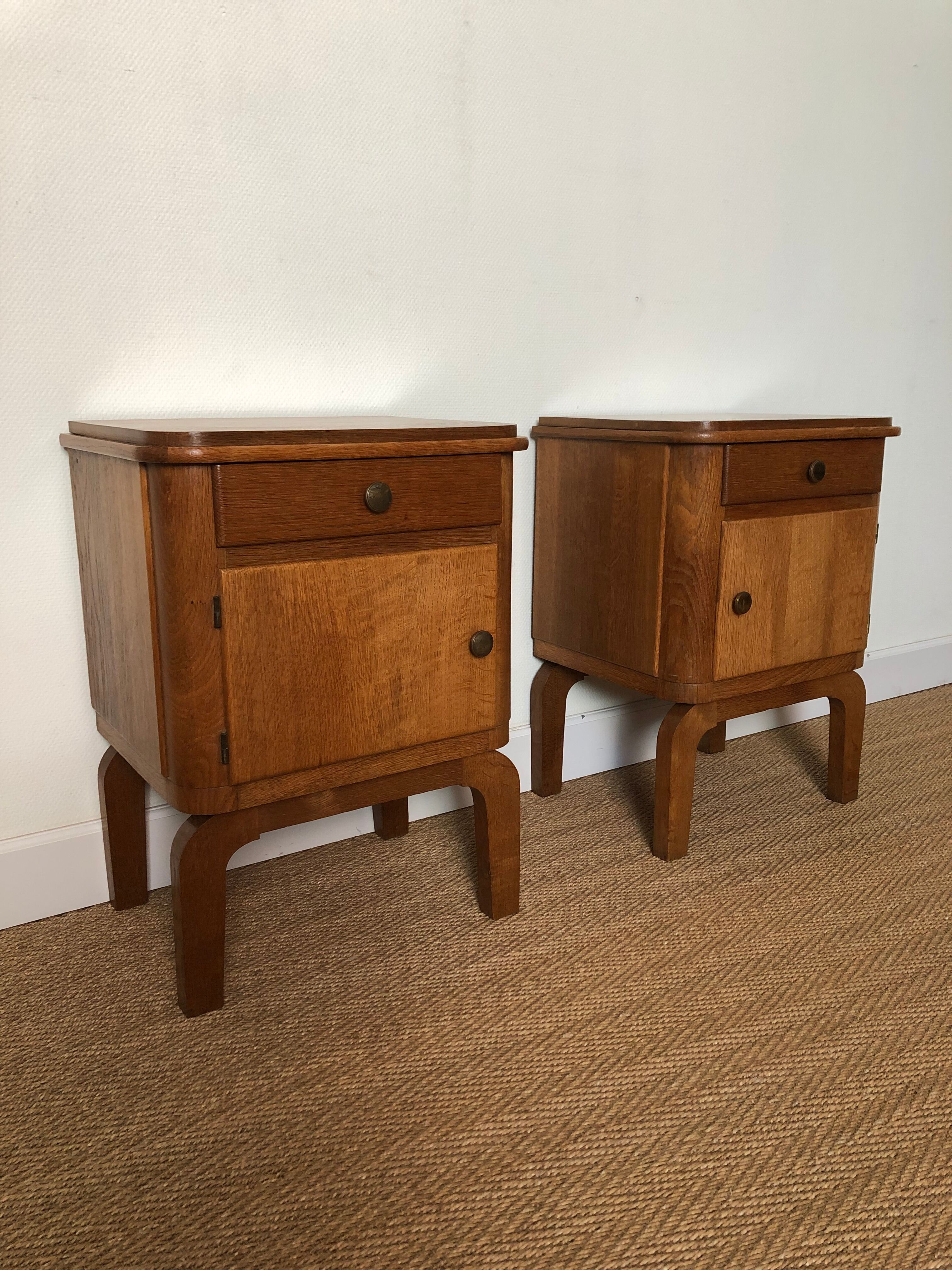 Pair of bedside tables