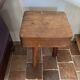 Brutalist stool in the style of Charlotte Perriand