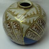 Vase ball porcelain Camille Tharaud
